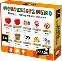 Joc educativ Headu Montessori - Sortați și clasificați