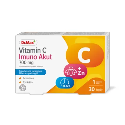 Dr. Max Vitamin C Imuno Akut, 30 capsule