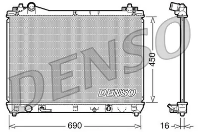 Radiator racire motor potrivit SUZUKI GRAND VITARA II 2.0 2.4