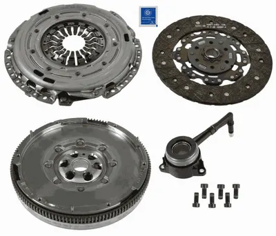 Kit ambreiaj cu autoreglare, cu rulment hidraulic (240mm) potrivit AUDI A3, Q3; SEAT ALHAMBRA, ALTEA, ALTEA XL; SKODA YETI; VW BEETLE, CADDY ALLTRACK, CADDY ALLTRACK MINIVAN 2.0D 05.03