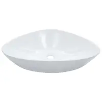 Gossi chiuveta de baie, alb, 58,5 x 39 x 14 cm, ceramica