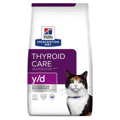Hill's Prescription Diet Feline y/d Thyroid Care, 1.5 kg