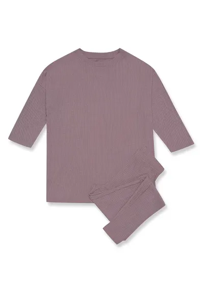 Pijama dama Frau Bej - Uni