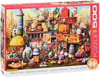 Puzzle Eurographics din 500 XXL piese - Jucării greșite