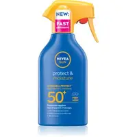 NIVEA SUN Protect & Moisture spray autobronzant hidratant SPF 50+
