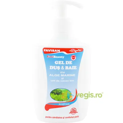 Gel de Dus si Baie cu Alge Marine Favibeauty 300ml