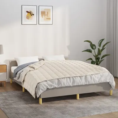 Gossi patura grea, crem deschis, 122x183 cm, 5 kg, textil