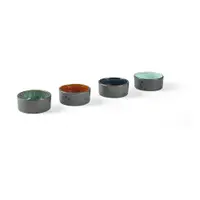 Boluri mici negre 4 buc. pentru servire din ceramică Gastro Black/Mix – Bitz
