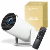 Videoproiector Inteligent 4K – HY300 PRO, Android TV 11.0, WiFi 6, Bluetooth 5.0, Ecran 130'', 200 ANSI