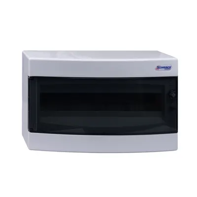 Dulap distrib. montaj apl, 1 rand, 18UH, usa transp.