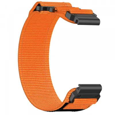 Curea Techsuit W057 pentru Garmin Watch Fenix / Forerunner Series, 22mm, Portocalie