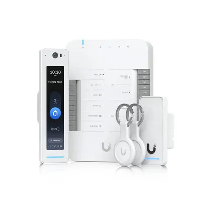 Kit control acces Ubiquiti G3 Starter Kit Pro, NFC, Apple Touch Pass, o usa, PoE