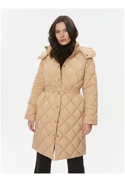 Geaca de iarna dama - bej - regular fit - sintetic