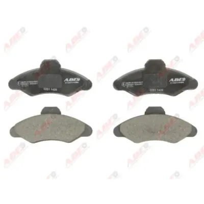 Set placute frana, frana disc ABE C1G017ABE