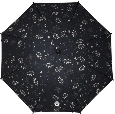 Umbrelă pentru cărucior cu protecție UV 50+ Dooky - Leave Black