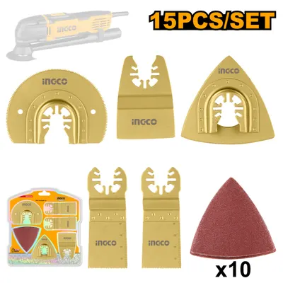 Set Accesorii panza Unealta Multifunctionala multicutter Ingco AKTMT1502