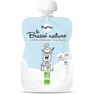 Iaurt Natural pentru Copii +6 Luni fara Zahar Adaugat Ecologic/Bio 100g