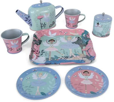 Set joc Floss and Rock - Serviciu de ceai, Ballerini, 9 buc