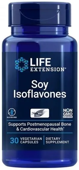 Soy Izoflavone, 30 capsule, Life Extension