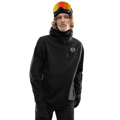 Jachetă de snowboard pentru bărbați W1 Skywalk Negru Zăpadă