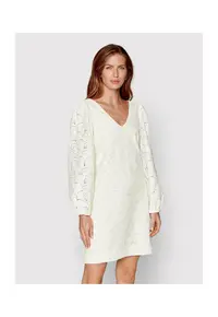 Rochie dama - 300957035 - Bumbac organic/Poliamida - Alb - Alb