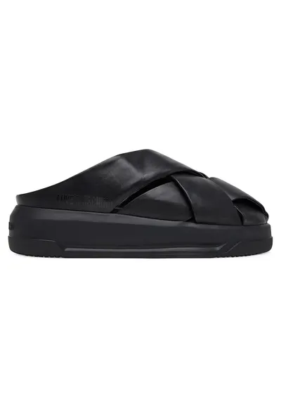 Slapi pentru dama JA15555G0MIE0000 - piele ecologica - negru