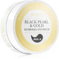 Petitfée Black Pearl & Gold masca hidrogel pentru ochi 60 buc