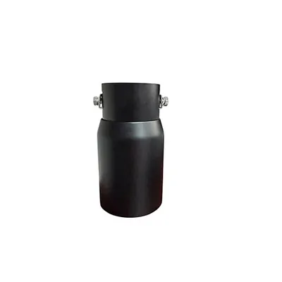 Ornament toba negru mat intrare universala Cod: M84