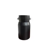 Ornament toba negru mat intrare universala Cod: M84