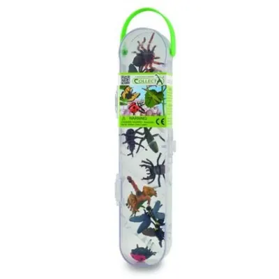 Cutie cu 12 minifigurine Insecte si Paianjeni A1106