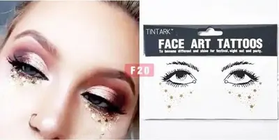 Set sticker pentru fata si corp 010