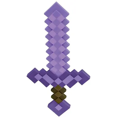 Replica Plastic Minecraft Enchanted Sword 51 cm