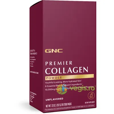 Premier Collagen - Formula Premium de Peptide de Colagen Hidrolizat fara Aroma 20x10.1g
