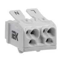 Connecting spring-controlled terminal KSPn2-L+N