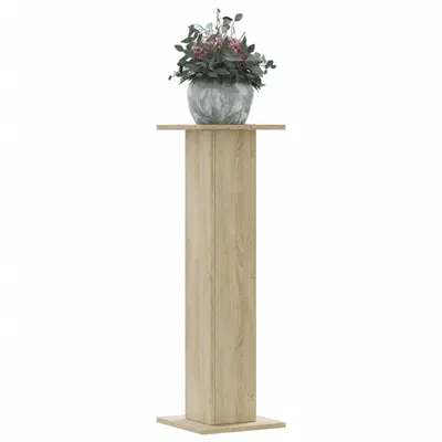 Gossi suporturi plante 2 buc. stejar sonoma 30x30x95cm lemn prelucrat