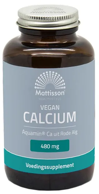 Vegan Calcium from Aquamin, 90 capsule, Mattisson Healthstyle