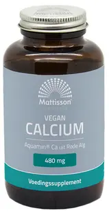 Vegan Calcium from Aquamin, 90 capsule, Mattisson Healthstyle