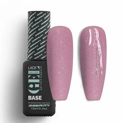 Oja semipermanenta GELlack 2M Glimmering Rubber Base Nr. 08