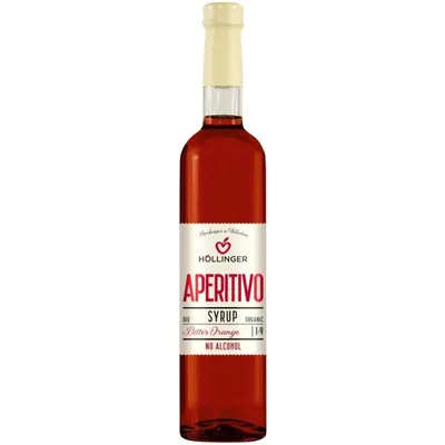 Sirop Aperitiv, Hollinger, fara Alcool, Bio, 500 ml