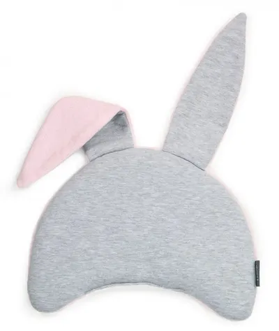 Set saculet si pernuta pentru carucior Floo for Baby Iepuras Roz