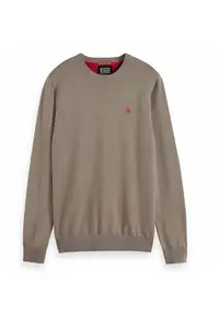 Bluza de trening cu decolteu la baza gatului - Maro deschis