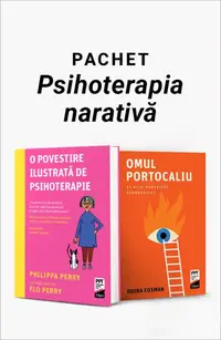 Pachet Psihoterapia narativă. O povestire ilustrată de psihoterapie/Omul Portocaliu și alte povestiri terapeutice