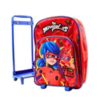 Ghiozdan troller, Lady Bug, 36 cm, Brand Perletti