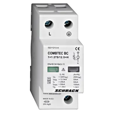Descarcator COMBTEC BC 1+1 275/12,5