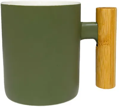 Ceaşcă Maison - Nordic, New Bone China, 330 ml, Olive