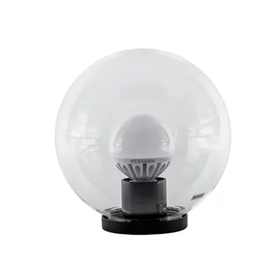 Lampa Gradina Sfera Pmma 300 cu Sursa Led G95 20w E27 230v 4000-4300k Transparenta
