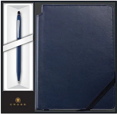 Set pix Cross Click - Midnight Blue, cu agenda