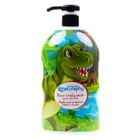 Sampon si gel de dus pentru copii cu Mar si extract de Aloe Vera Naturaphy, Blux | 1L