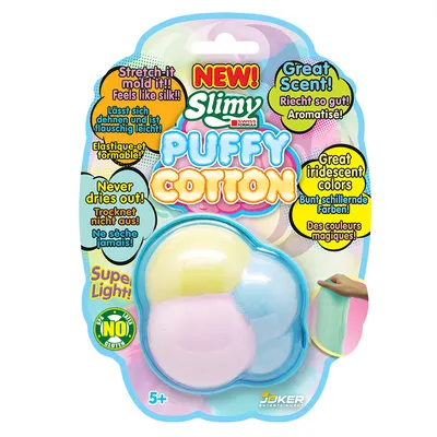 Slimy Puffy Cotton, Slimy, 16 g