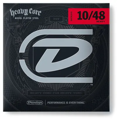 Corzi pentru chitară electrică Dunlop - Heavy Core, 10 - 48